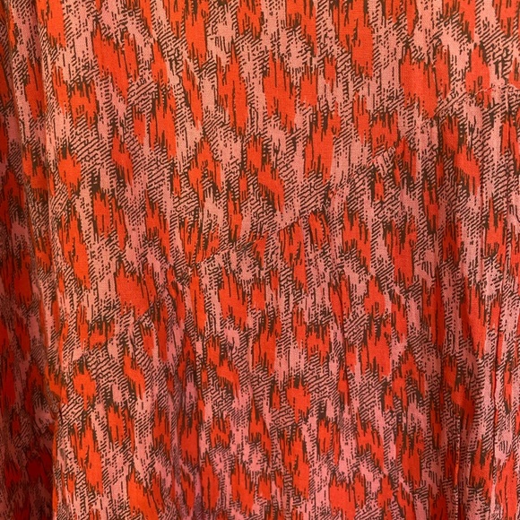 Joie Red Sleeveless Boho Western Maxi Sundress XXL NWT - Picture 3 of 5